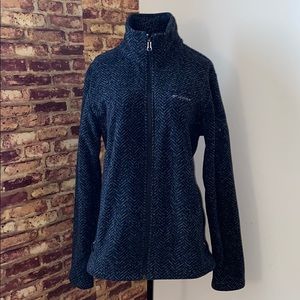 Columbia sweater with zipper m
